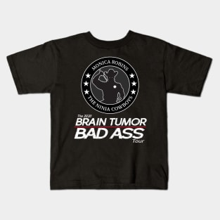 Ninja Cowboys Brain Tumor Bad Ass Kids T-Shirt